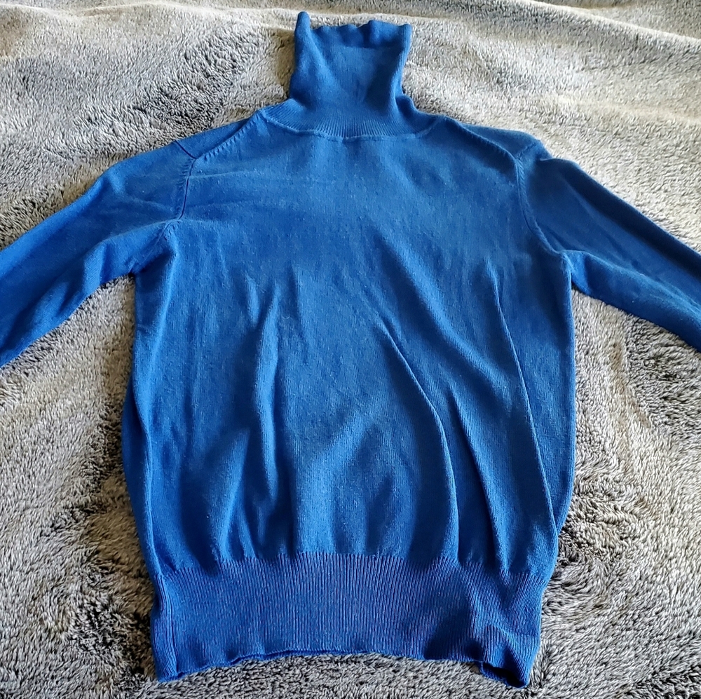 Beautiful Blue Turtleneck